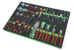 TP-19U Ложемент губцевый инструмент 19 предметов